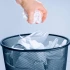 Metal Black Bin